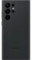 Чехол силиконовый чёрный для Samsung S22 Ultra