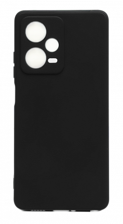 Чехол силиконовый черный Xiaomi Redmi Note 12 Pro Plus