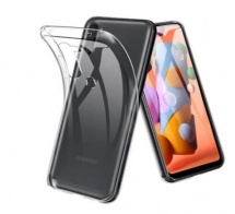 Чехол силиконовый прозрачный для Samsung A11
