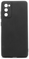 Чехол силиконовый чёрный для Samsung S20FE