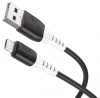 Кабель HOCO Micro USB - USB 2,4A Чёрный