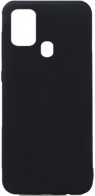 Чехол силиконовый чёрный Samsung Galaxy A21s