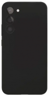 Чехол силиконовый чёрный для Samsung S23