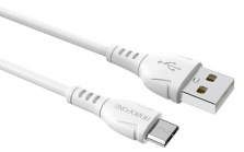 Кабель BOROFONE Micro USB - USB 2,4A Белый