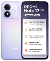 Смартфон Xiaomi Redmi Note 17 8/256 ГБ Фиолетовый