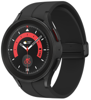 Умные часы Samsung Galaxy Watch 5 Pro 45мм Черный титан