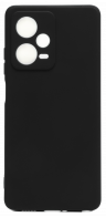 Чехол силиконовый черный Xiaomi Redmi Note 12 Pro Plus