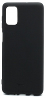 Чехол силиконовый чёрный Samsung Galaxy M51