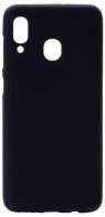 Чехол силиконовый чёрный Samsung Galaxy A30