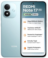 Смартфон Xiaomi Redmi Note 17 8/256 ГБ Голубой