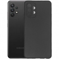 Чехол силиконовый чёрный Samsung A32