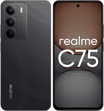 Смартфон Realme C75 8/128 ГБ Черный