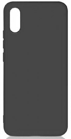 Чехол силиконовый чёрный Xiaomi Redmi 9A