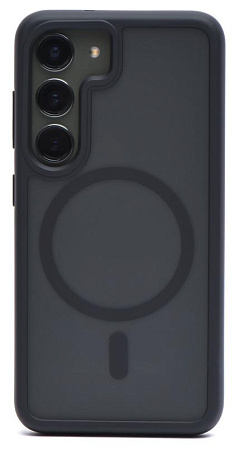 Чехол KEEPHONE чёрный полупрозрачный для Samsung S24 Plus