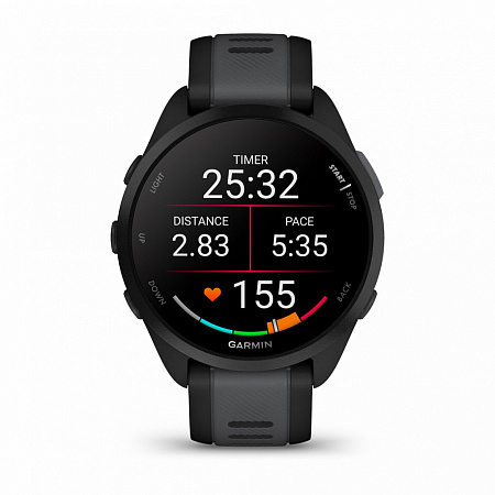 Умные часы Garmin Forerunner 165 Music 30мм Черные