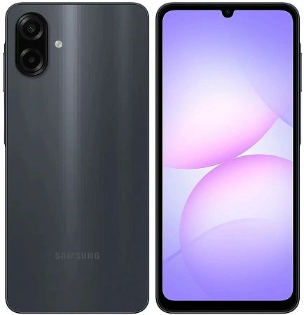 Смартфон Samsung Galaxy A07 6/128 Гб Черный
