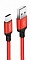 Кабель HOCO Type-C - USB 2м Красный