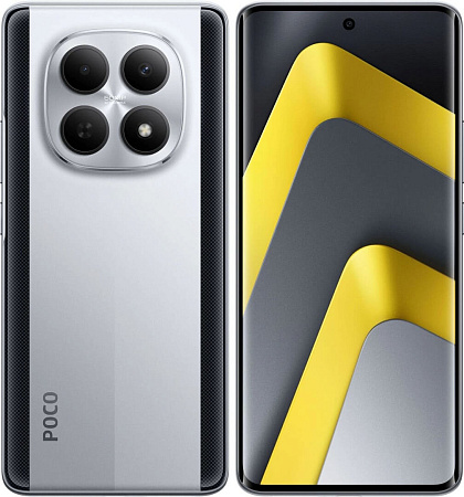 Смартфон Xiaomi POCO M8 12/512 Гб Серебристый
