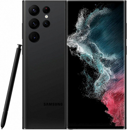 Смартфон Samsung Galaxy S22 Ultra 256 Гб Чёрный фантом
