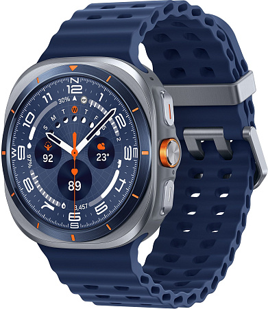 Смарт-часы Samsung Galaxy Watch Ultra (2025) LTE 47 мм, Синий титан