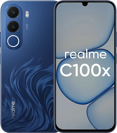 Смартфон Realme C100x 4/128 ГБ Синий