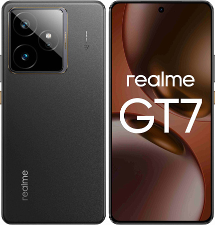 Смартфон Realme GT 7 5G 12/256 ГБ Обсидиан