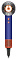 Фен Dyson Supersonic (HD16), Vinca Blue/Topaz Orange
