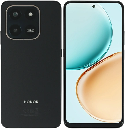 Смартфон Honor X7d 6/128 Гб Чёрный