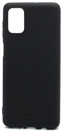 Чехол силиконовый чёрный Samsung Galaxy M51