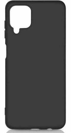 Чехол силиконовый чёрный для Samsung M12