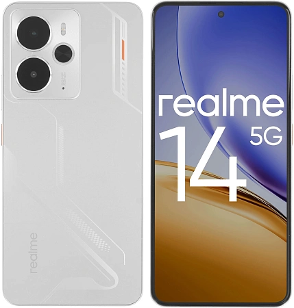 Смартфон Realme 14 8/256 ГБ Серебристый