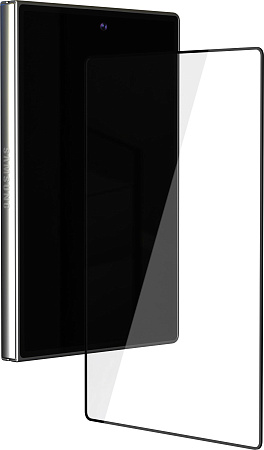 Стекло защитное VLP Premium Shield 2.5D для Samsung Galaxy Z Fold8, черная рамка
