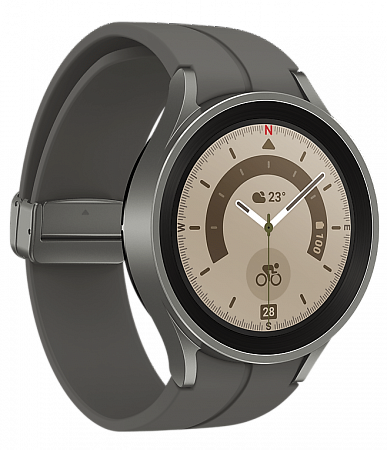 Умные часы Samsung Galaxy Watch5 Pro 45 мм Серый титан