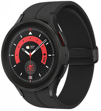Умные часы Samsung Galaxy Watch 5 Pro 45мм Черный титан