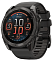 Умные часы Garmin fenix 8 51 мм, AMOLED, титан с DLC, сапфир, силиконовый ремешок цвета чёрный/«серая галька»