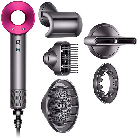 Фен Dyson Supersonic (HD07), Iron/Fuchsia