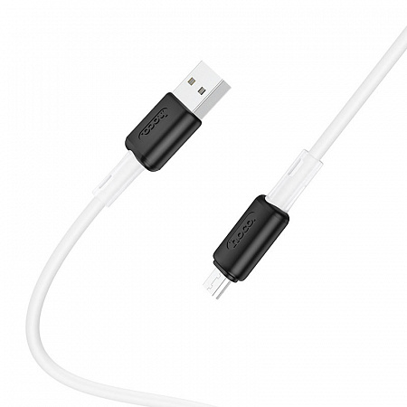 Кабель HOCO Micro USB - USB 2,4A Белый