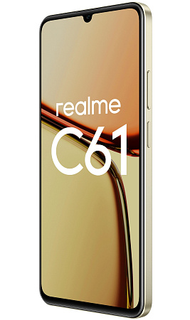 Realme C61 8/256 ГБ Золотистый