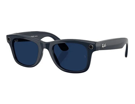 Умные очки Ray-Ban Wayfarer (Gen 2) RW4012 Shiny Cosmic Blue/Transitions Sapphire