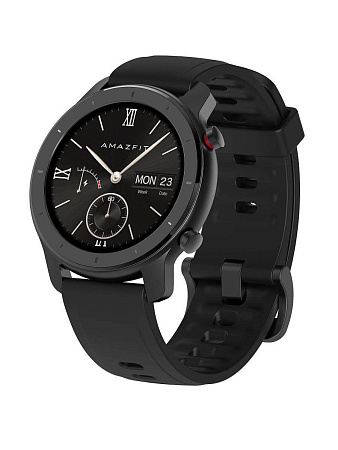 Смарт-часы Amazfit GTR 42 mm aluminium case Черные