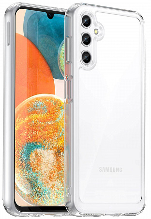 Чехол силиконовый прозрачный Samsung A14